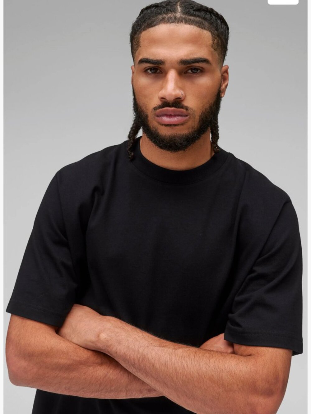 Reigning Champ Short-Sleeve Crewneck T-Shirt, Size Large, Black, New With Tags